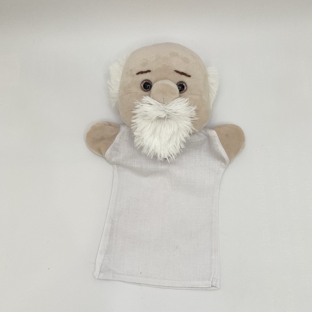 М'яка іграшка рукавичка дід різнокольоровий 33 см М069 - Зображення 2