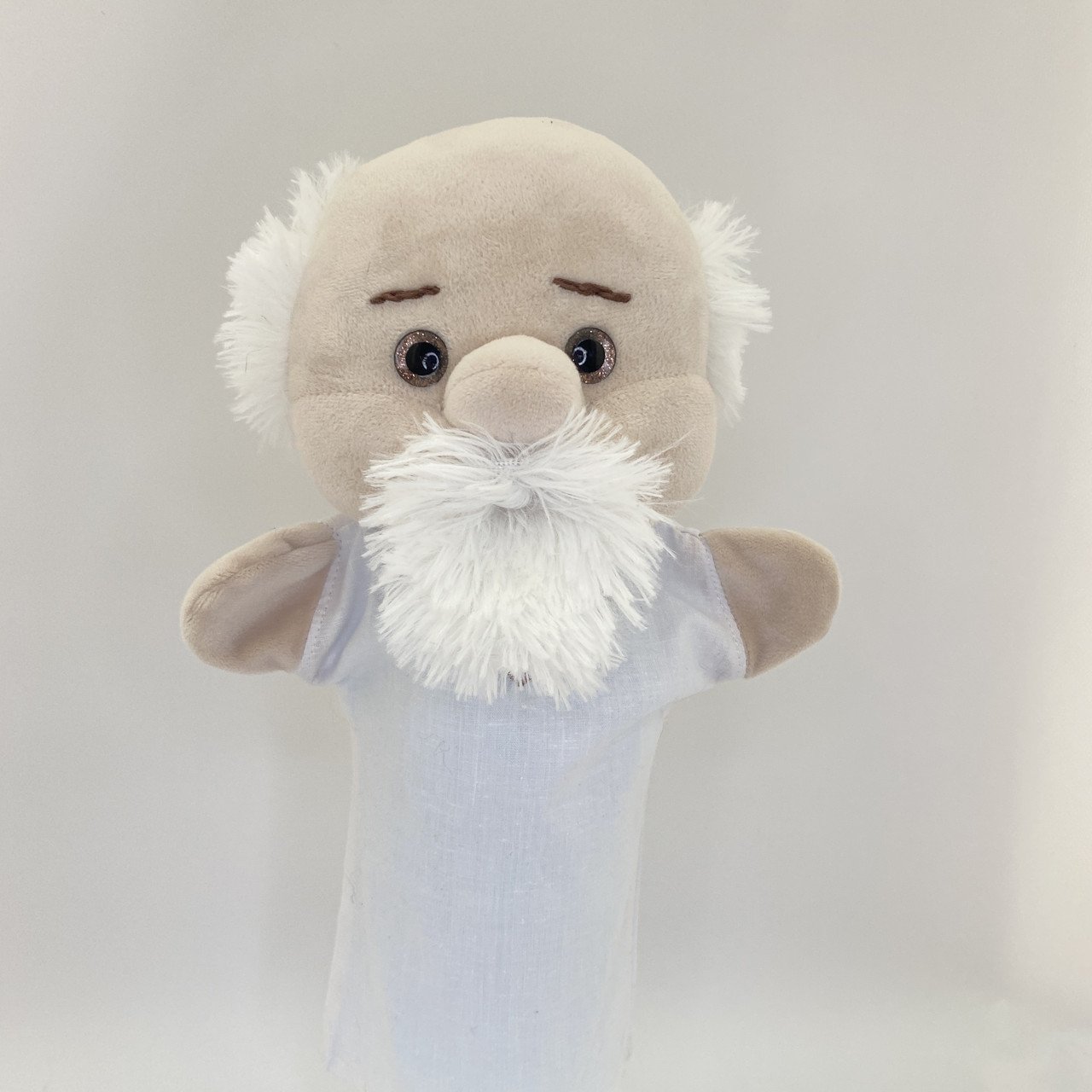 М'яка іграшка рукавичка дід різнокольоровий 33 см М069 - Зображення 5