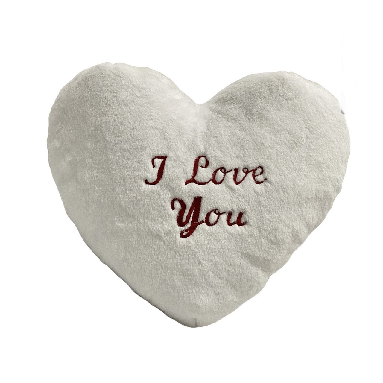 М'яка іграшка подушка серце біле М104/2