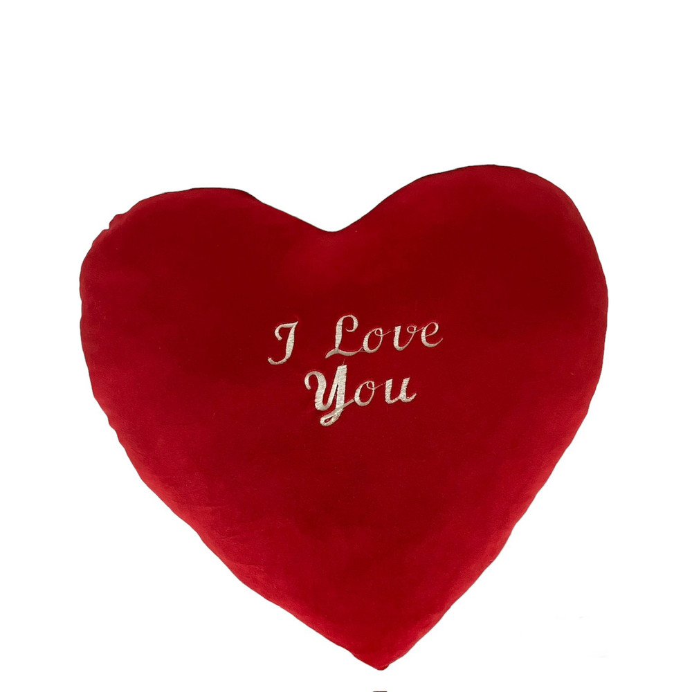 М'ка іграшка подушка серце червоне 49 см М108/3
