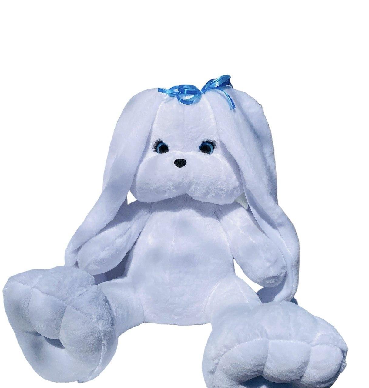 М'яка іграшка зайка Мімі білий 60 см М111/3 - Зображення 2