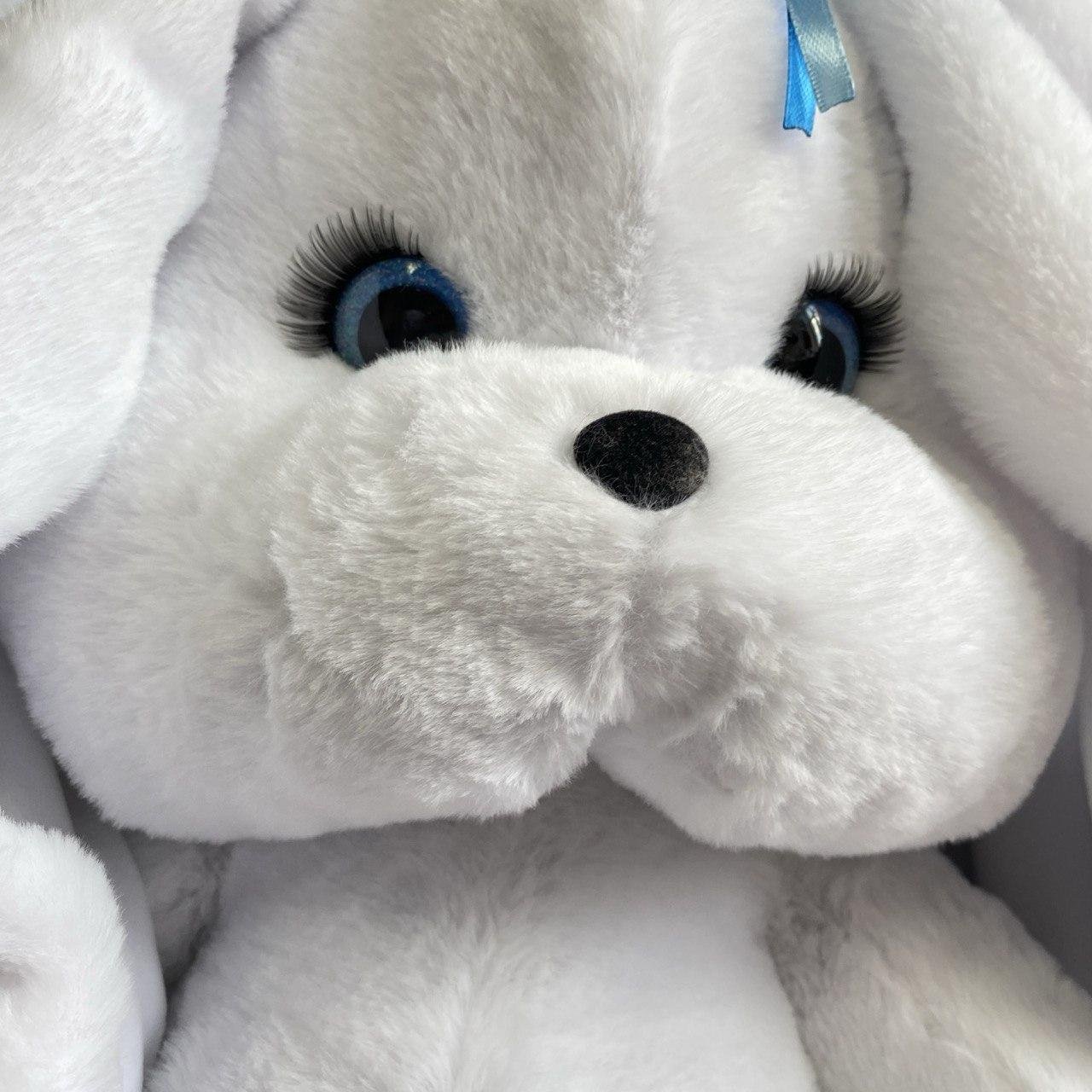 М'яка іграшка зайка Мімі білий 60 см М111/3 - Зображення 4