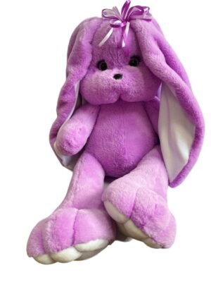 М'яка іграшка зайка Мімі лавандовий 72 см М111/4