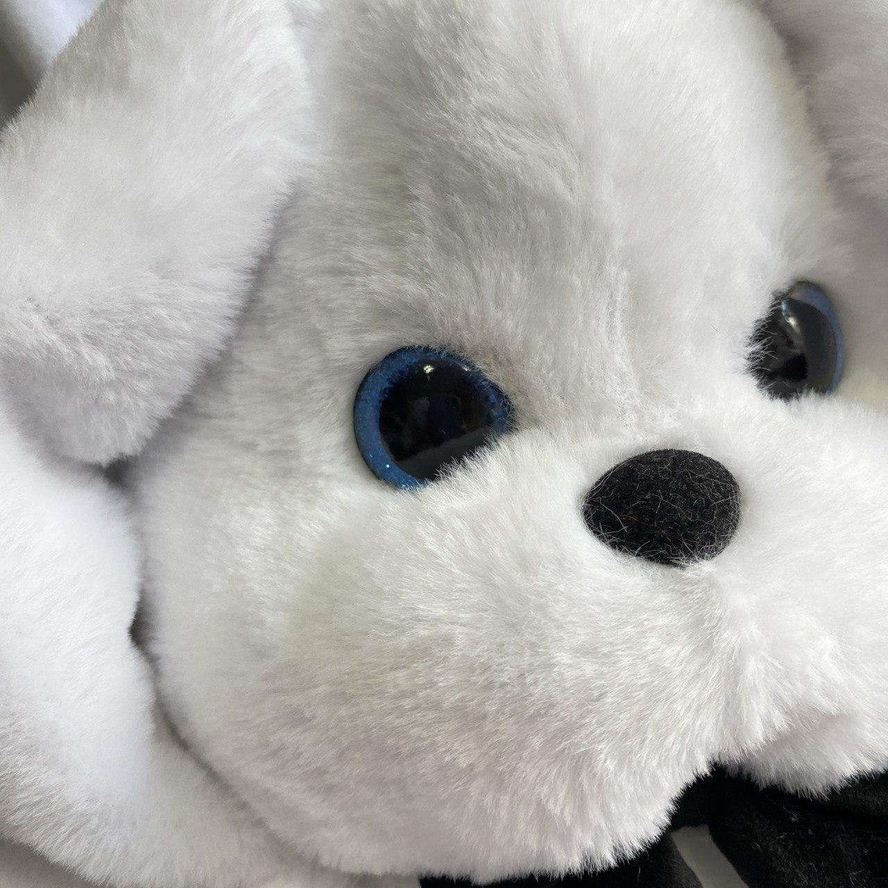 М'яка іграшка зайчик Лакі білий 40 см М112/1 - Зображення 5