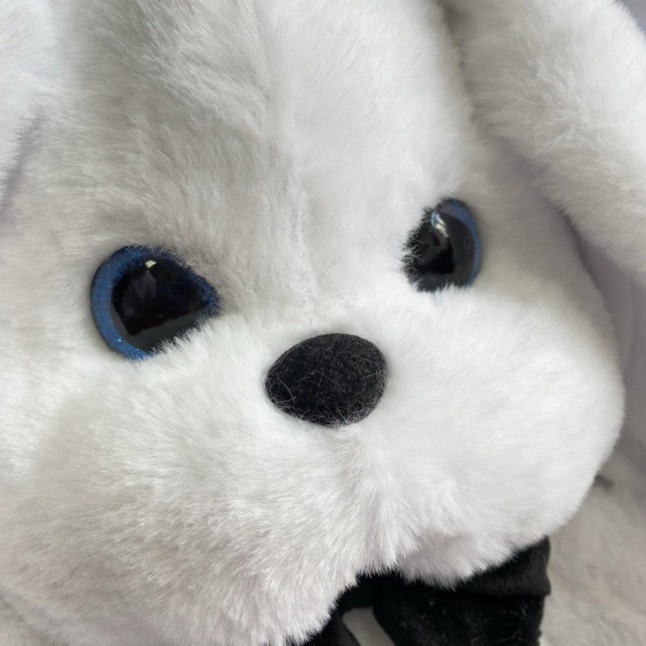 М'яка іграшка зайчик Лакі білий 98 см М112/5 - Зображення 3