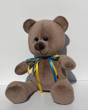 М'яка іграшка ведмедик Міллі темно бежевий 45 см М002/1