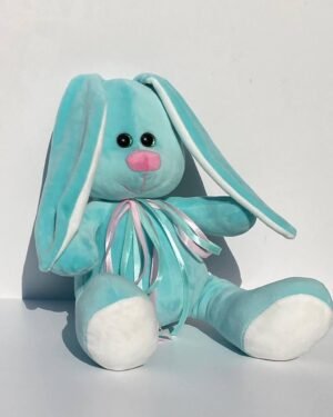 М'яка іграшка зайчик Діксі м'ятний 33 см М001/0