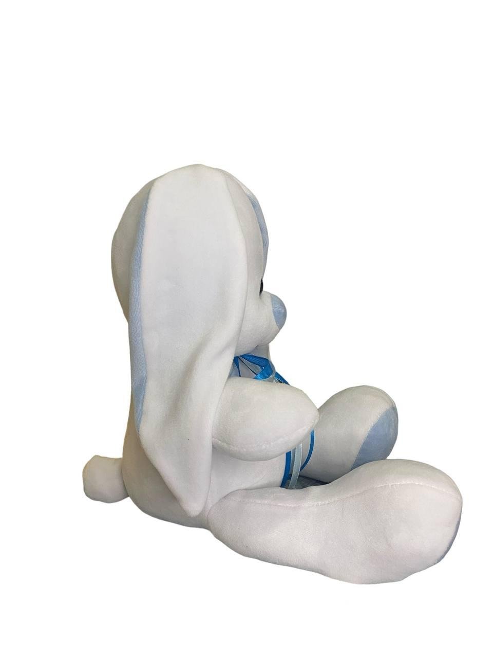 М'яка іграшка зайчик Діксі білий 33 см М001/0 - Зображення 2