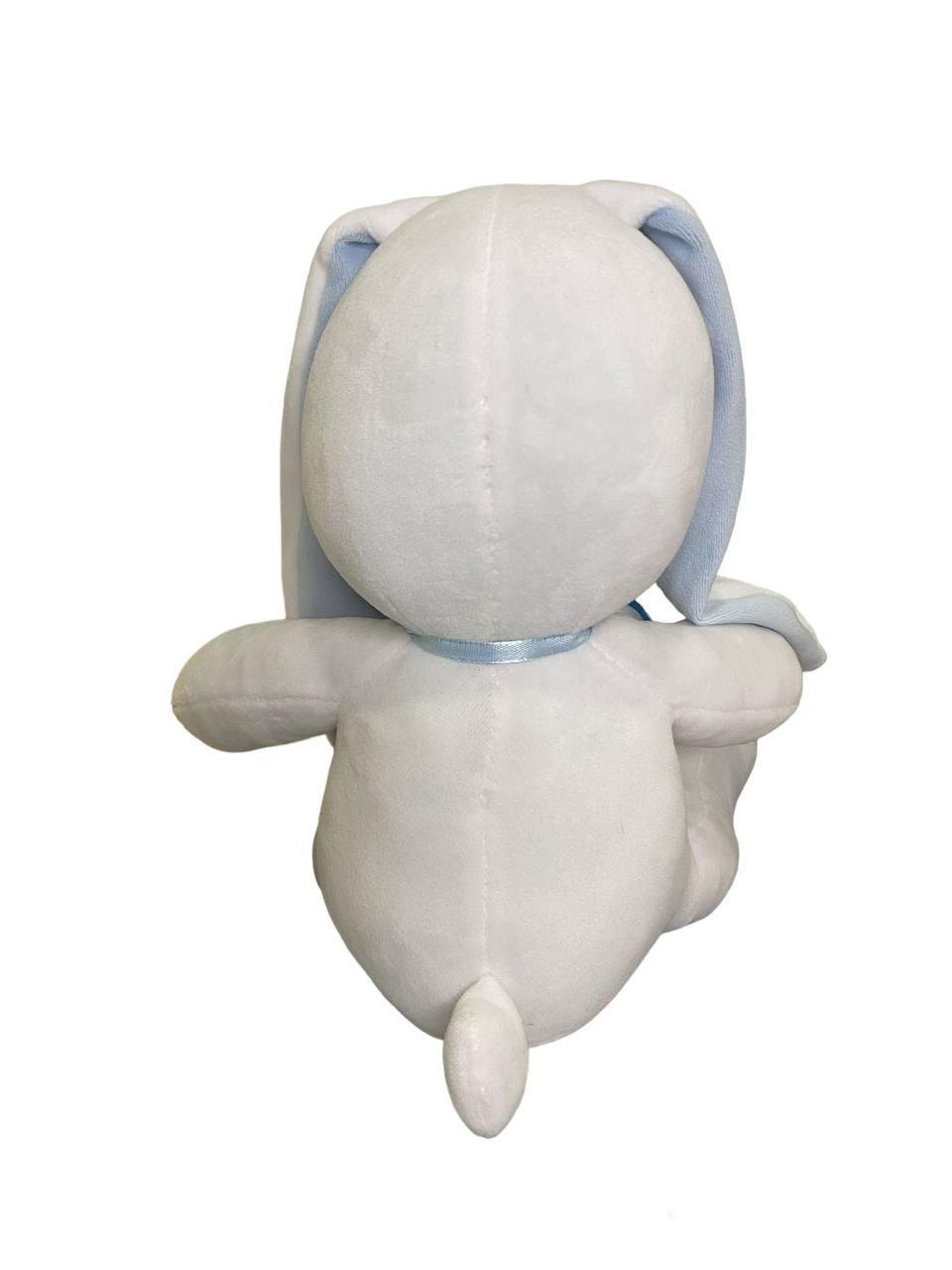 М'яка іграшка зайчик Діксі білий 33 см М001/0 - Зображення 3