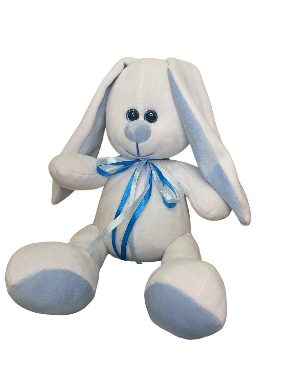 М'яка іграшка зайчик Діксі білий 55 см М001/2