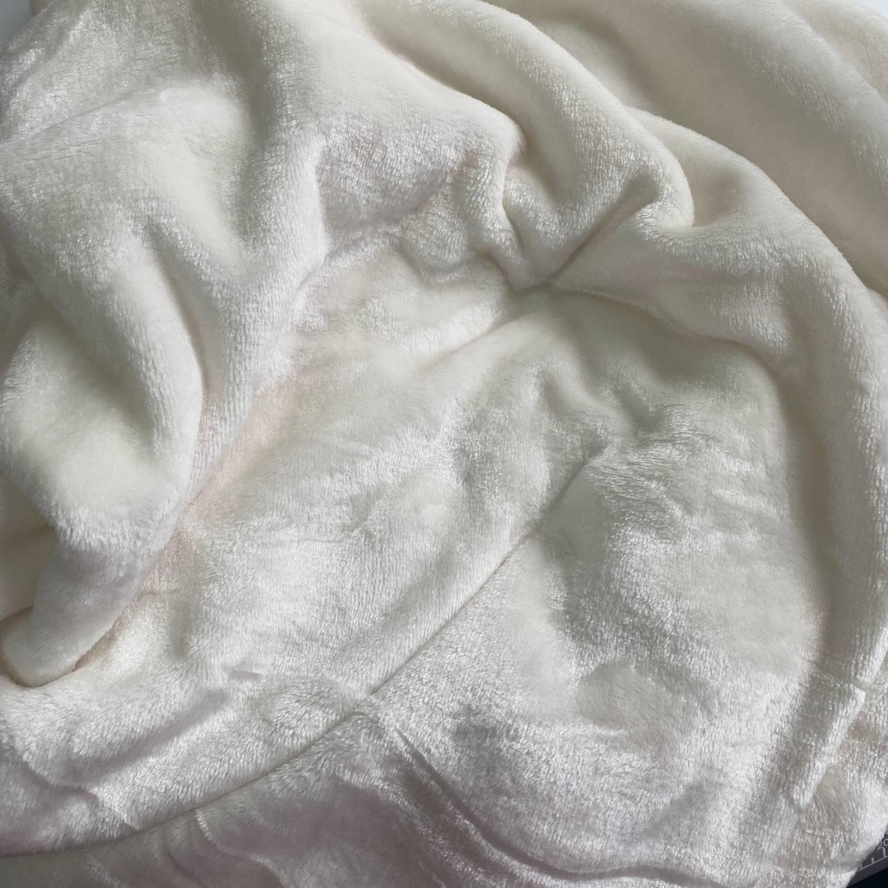 М'яка іграшка подушка обнімашка з пледом 3 в 1 ведмедик Батон пудра 75 см М122/2 - Зображення 5